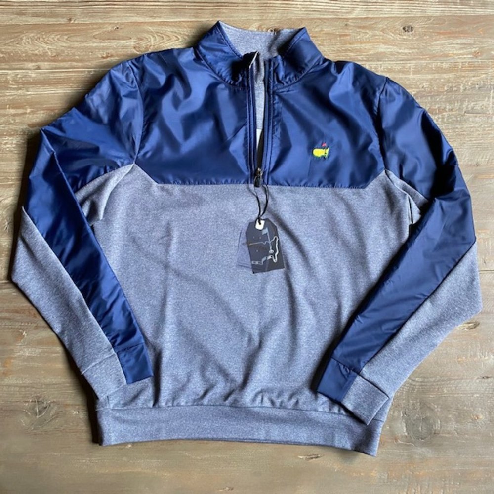 NWT Masters Golf Tournament Performance Quarter Zip Pullover